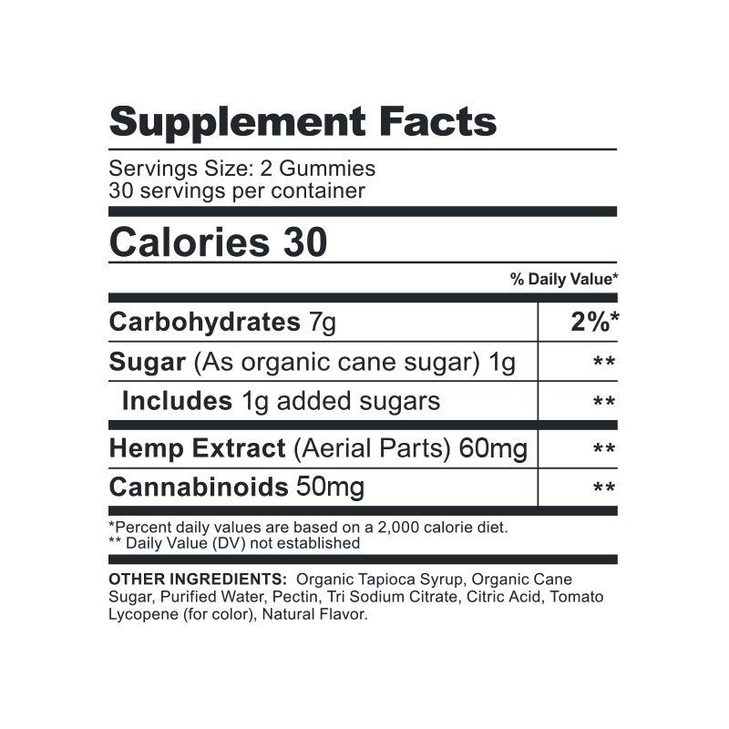 CBDfx Wellness Mushroom CBD Gummies 1500mg - Image 2